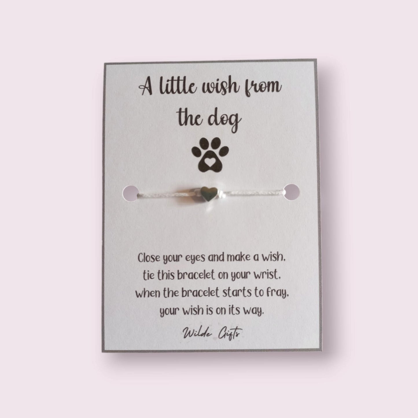 A wish from the dog wish bracelet (WB738)