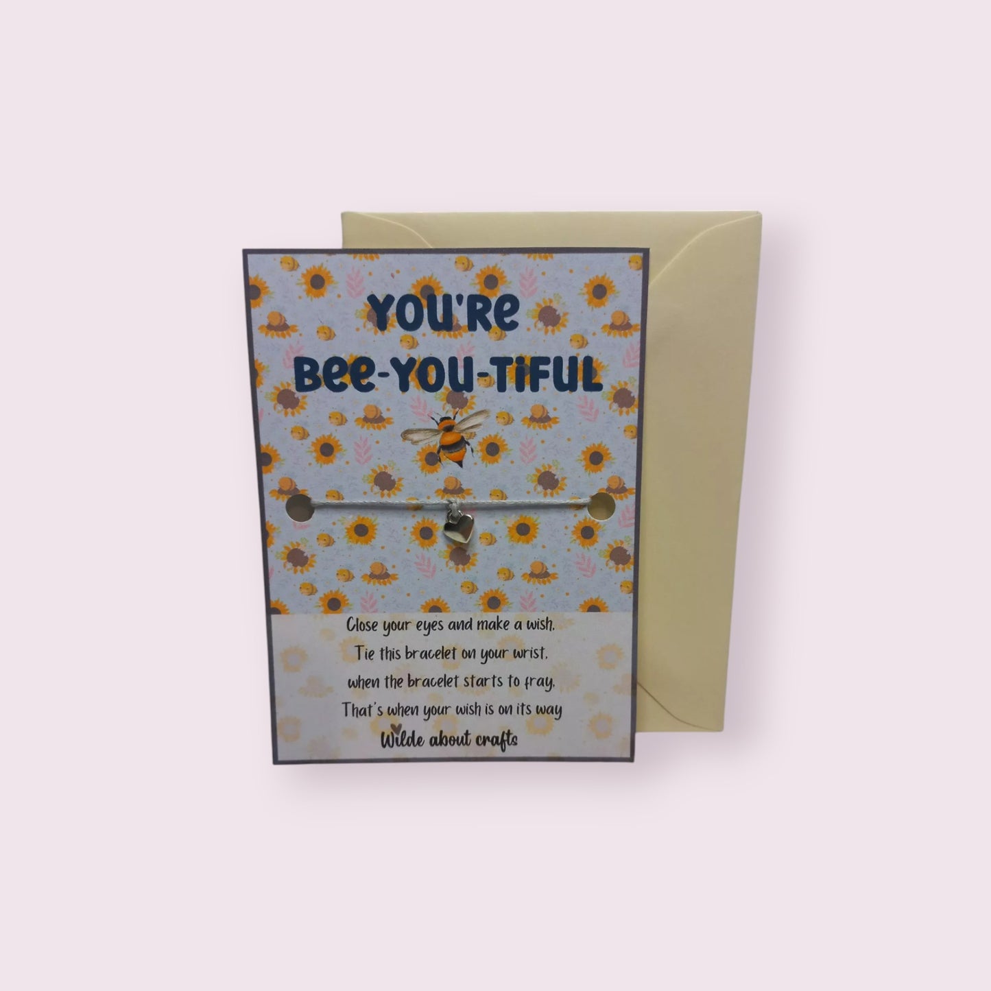 You're bee you tiful wish bracelet (WB1037)