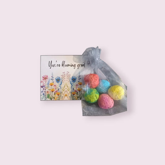 You're blooming great seed balls gift