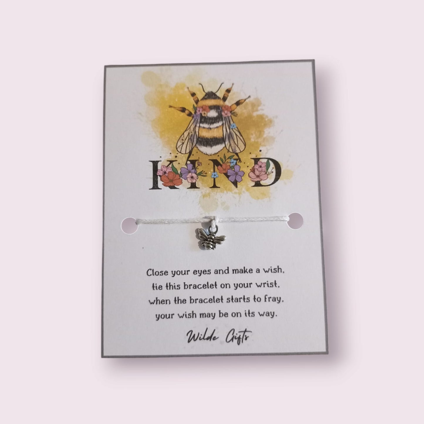 Be kind wish bracelet (WB901) image 1