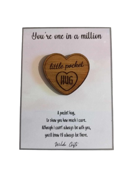 You're one in a million Oak pocket hug (OH09) image 0