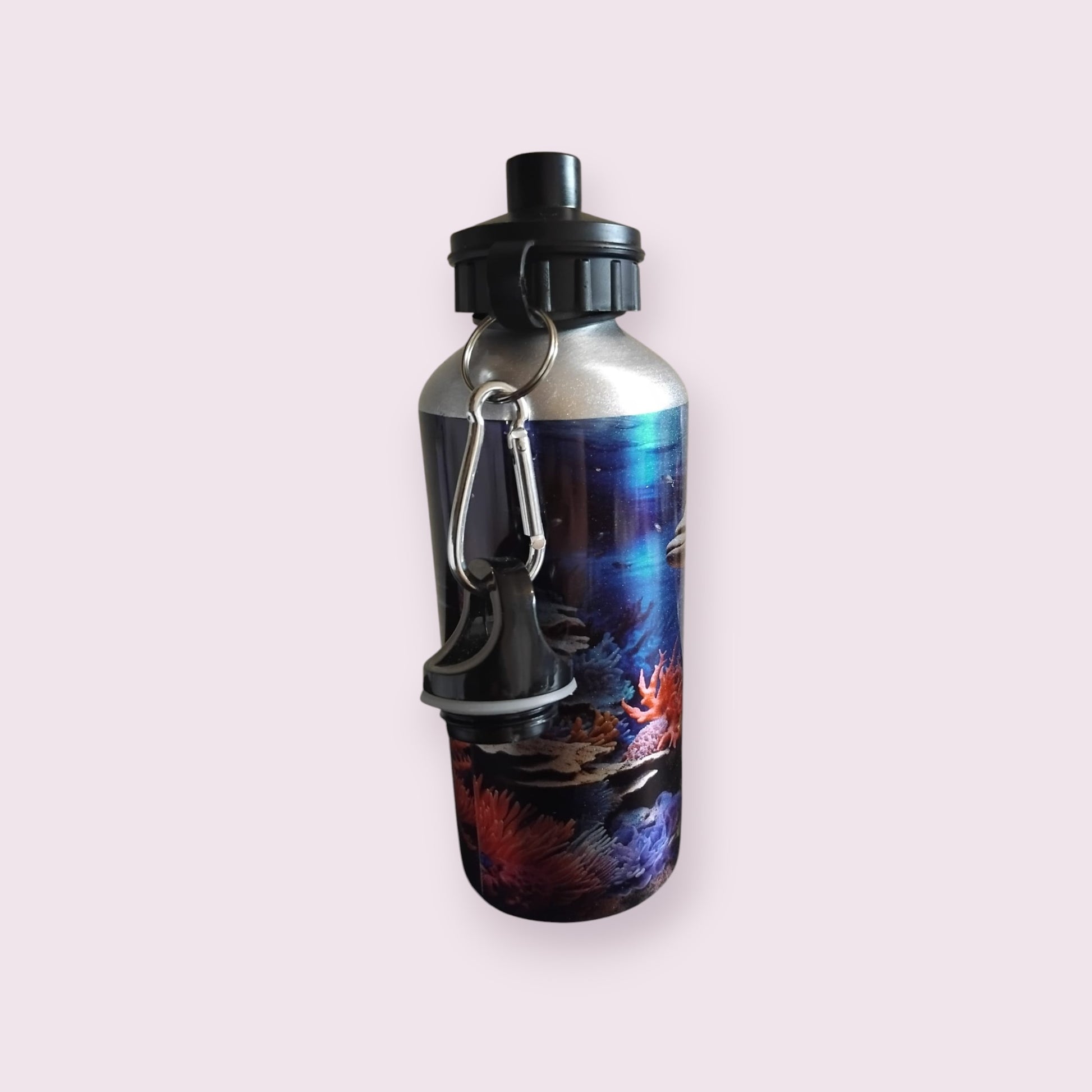 3D Dolphin 600ml Water Bottle - Wilde Gifts Water Bottle