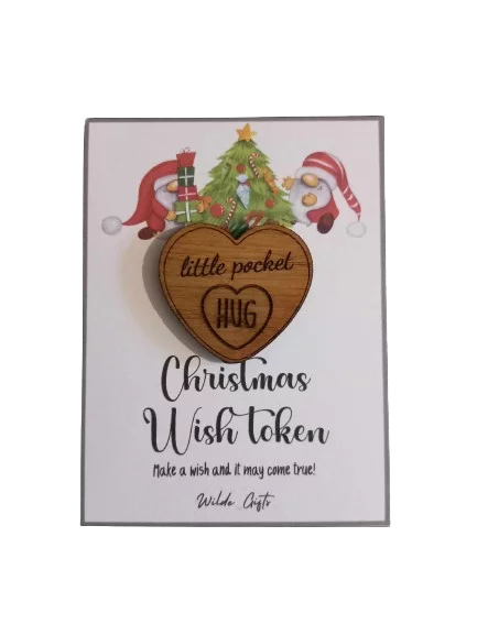 Gnome Wish Token Pocket Hug (OH38)