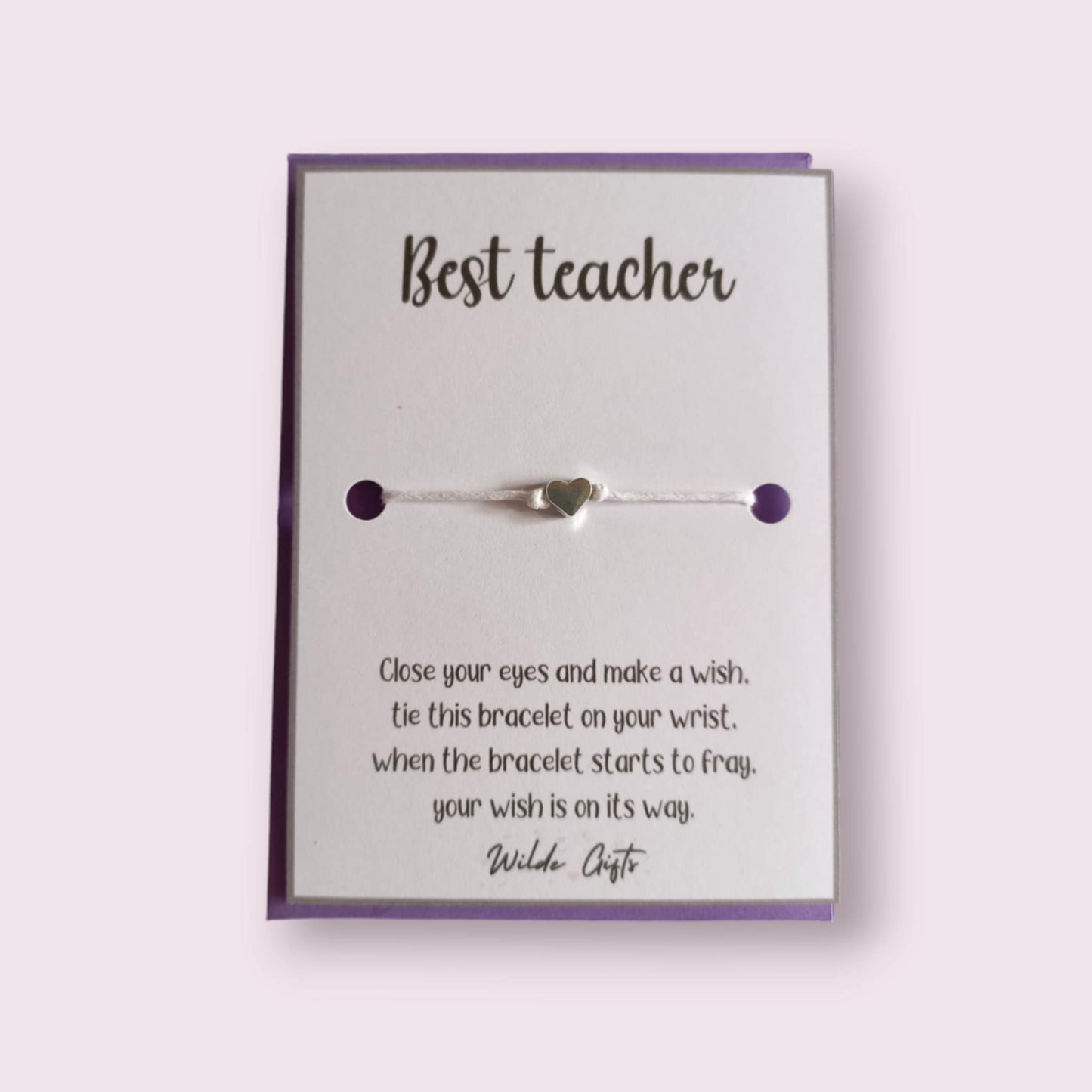 Best teacher wish bracelet (WB731)