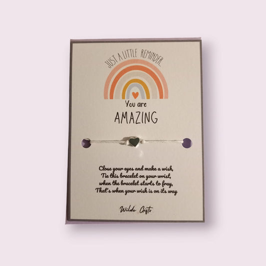 You are amazing wish bracelet (wb1256) image 0