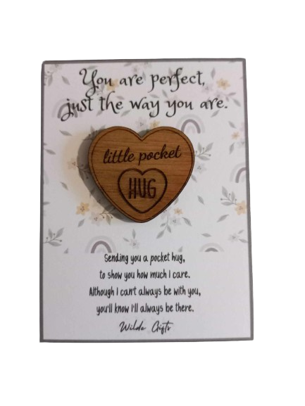 You are perfect Oak pocket hug (OH15) image 0