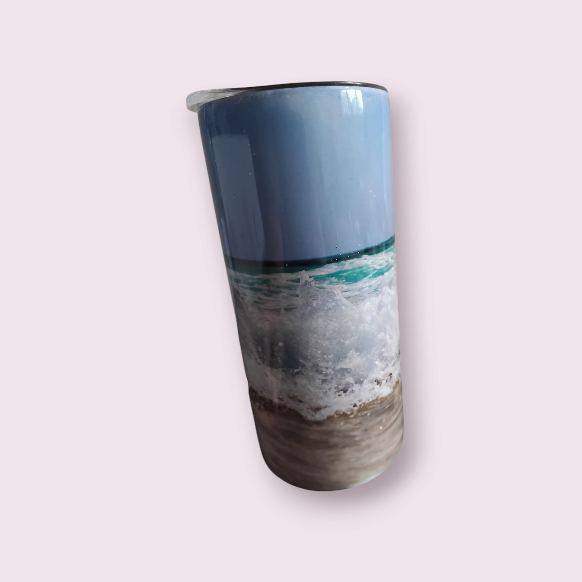 Beach 15oz hot cold Tumbler - Wilde Gifts 