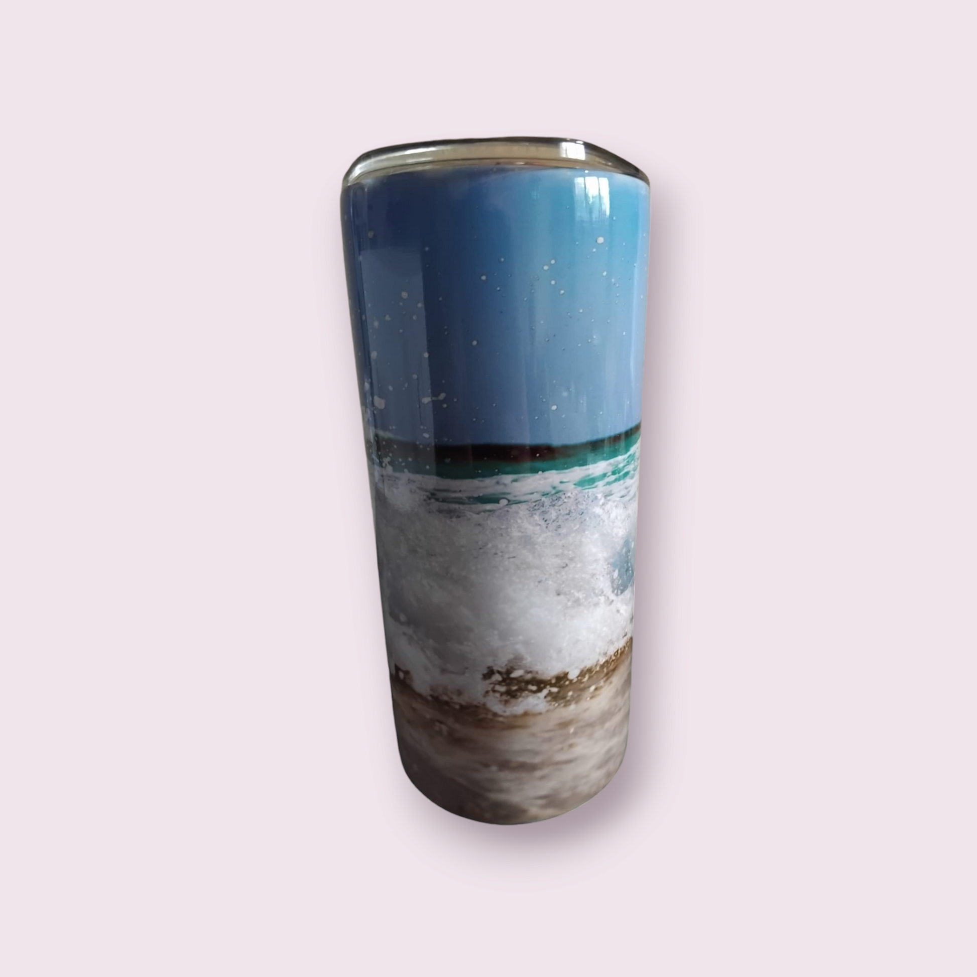 Beach 15oz hot cold Tumbler - Wilde Gifts 