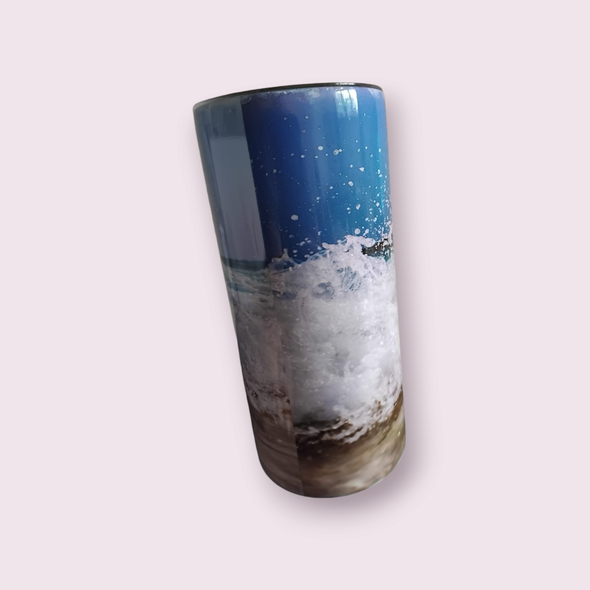 Beach 15oz hot cold Tumbler - Wilde Gifts 