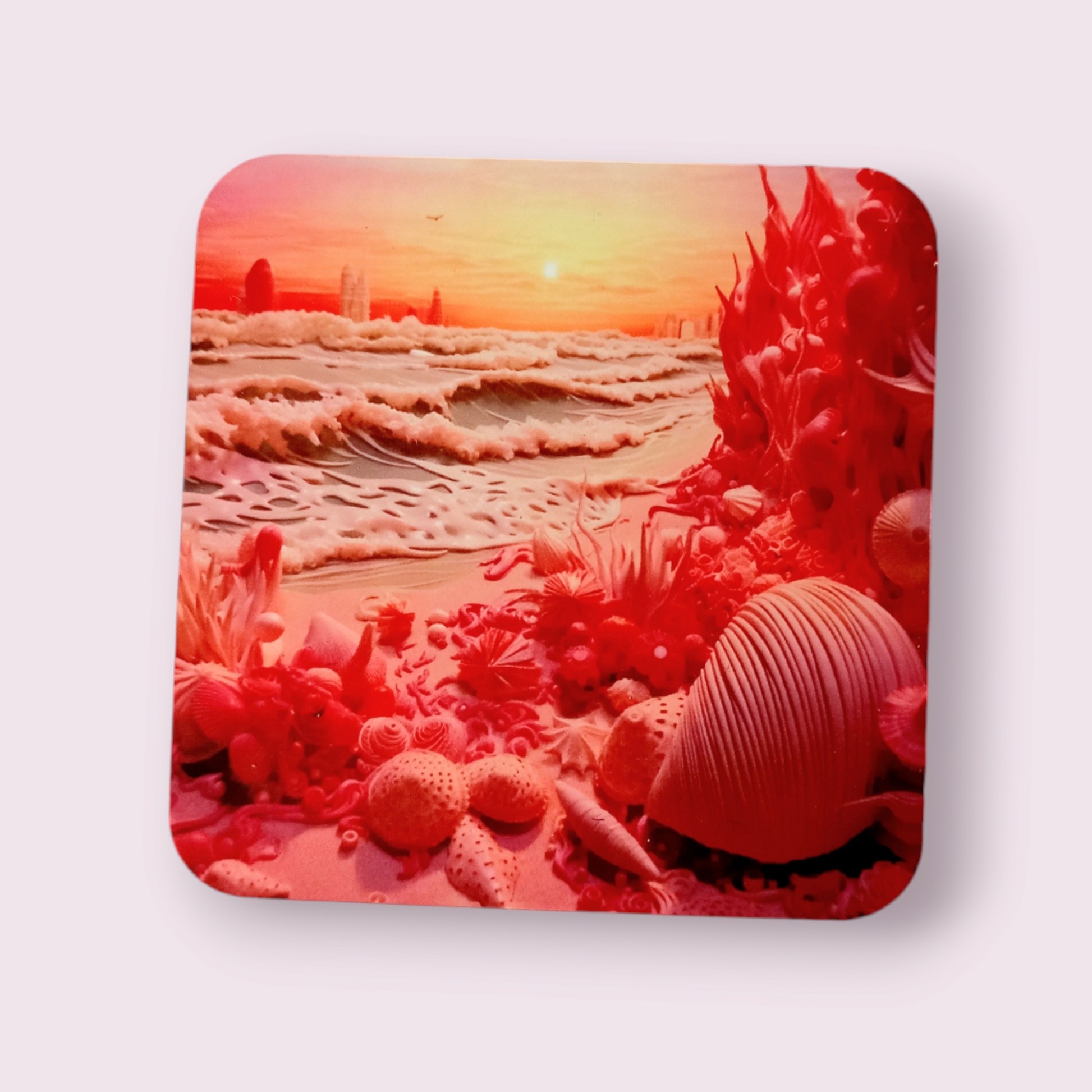 Beach theme coaster - Wilde Gifts 