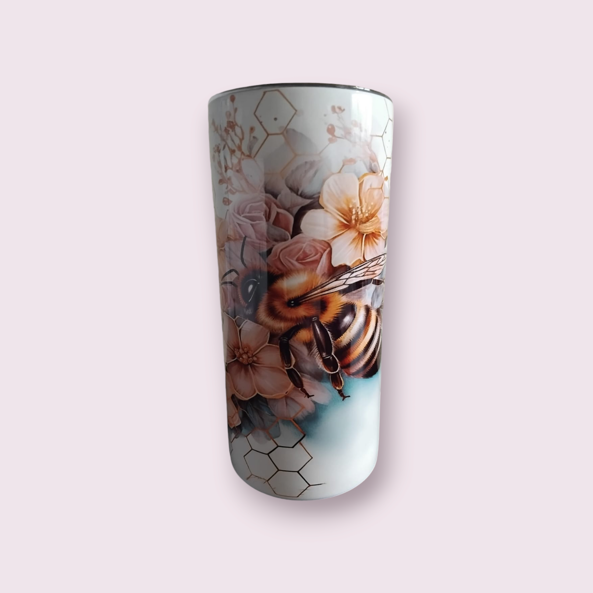 Beautiful bee 15oz hot cold Tumbler - Wilde Gifts 