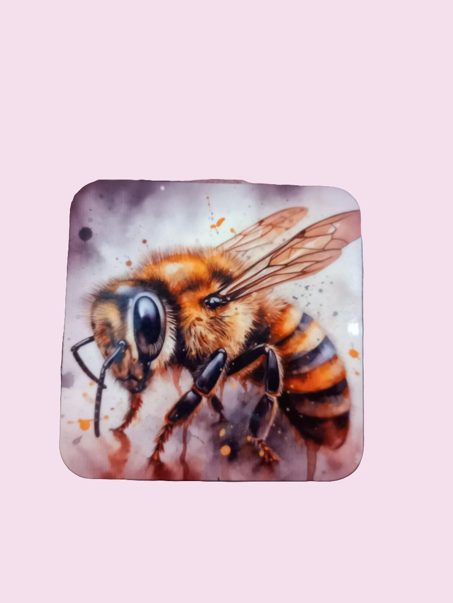 Bee coaster . - Wilde Gifts 