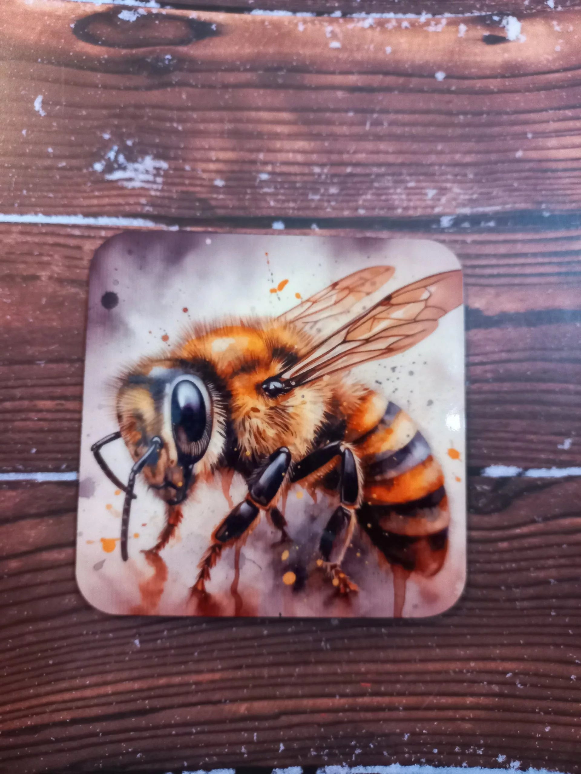 Bee coaster . - Wilde Gifts 