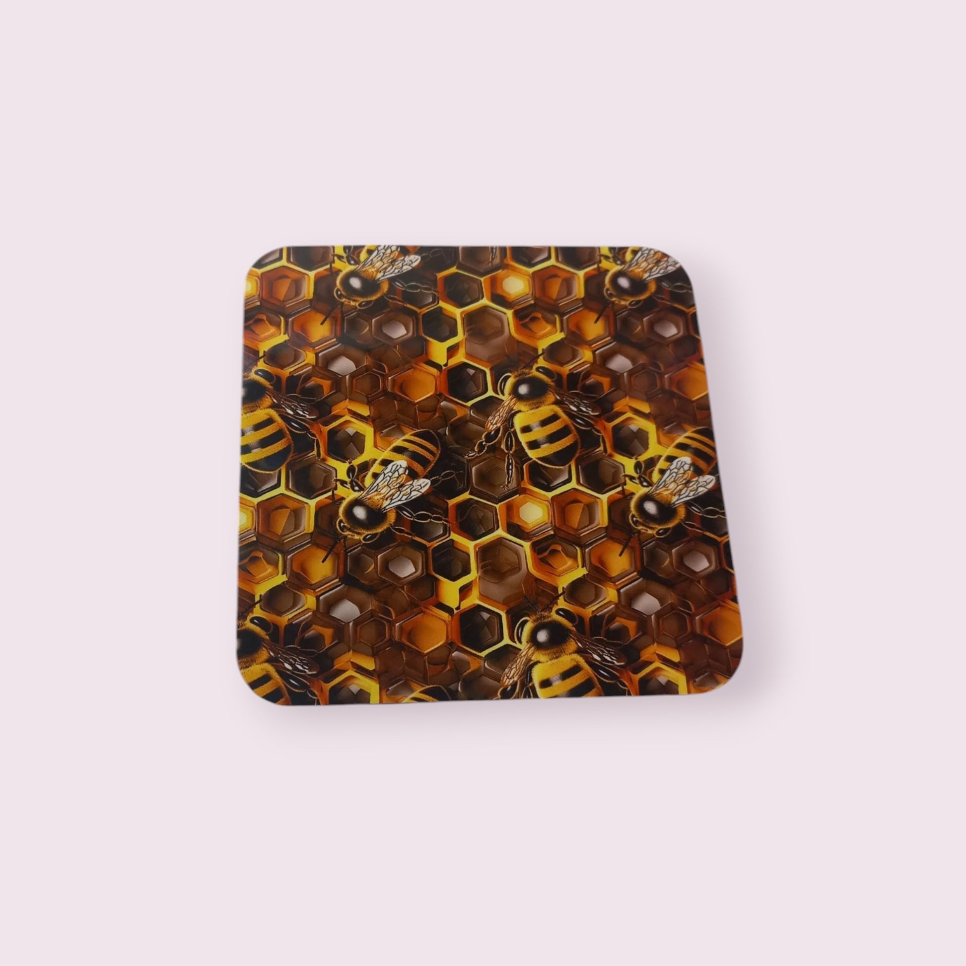 Bee honeycomb coaster - Wilde Gifts Coaster