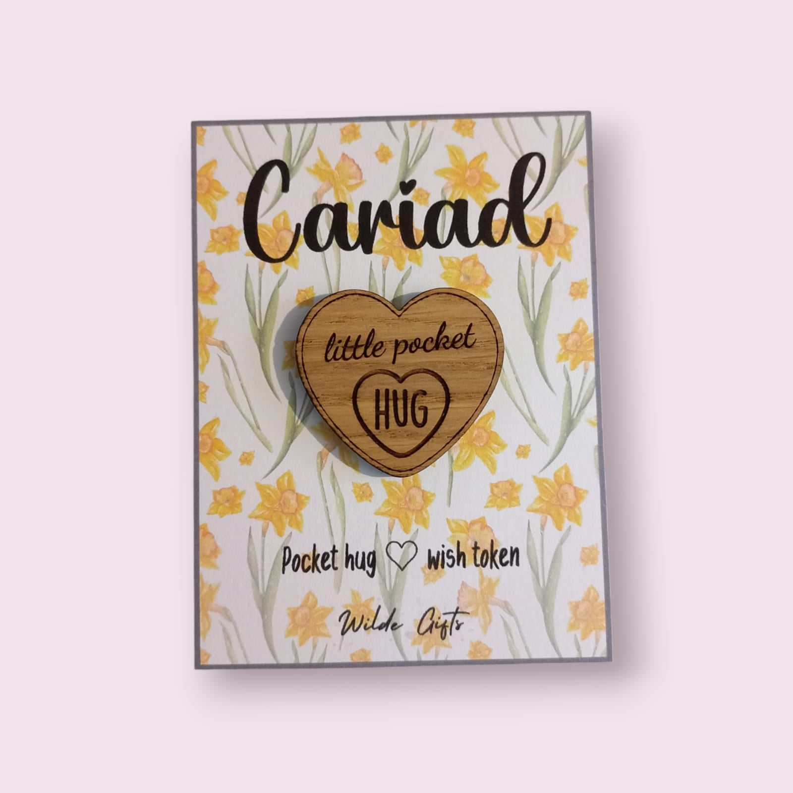 Cariad Welsh Pocket Hug - Wilde Gifts 