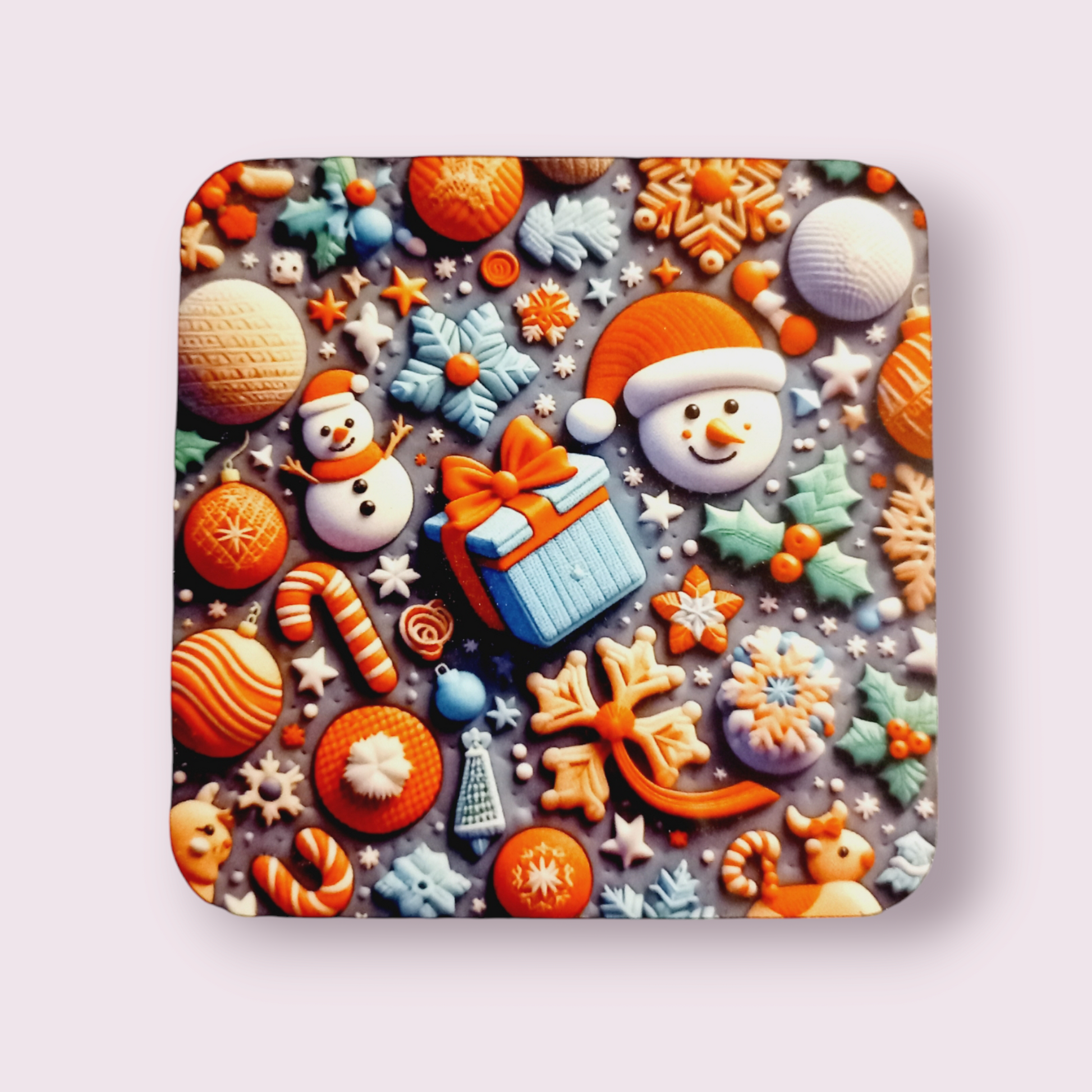 Christmas design coaster - Wilde Gifts 