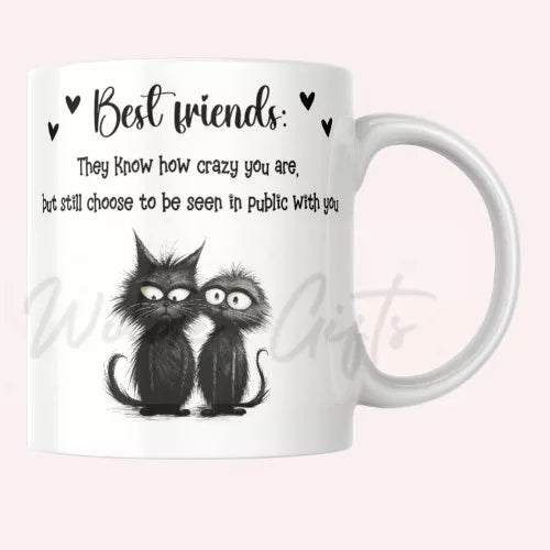 Crazy Best Friend 11oz Mug - Wilde Gifts 