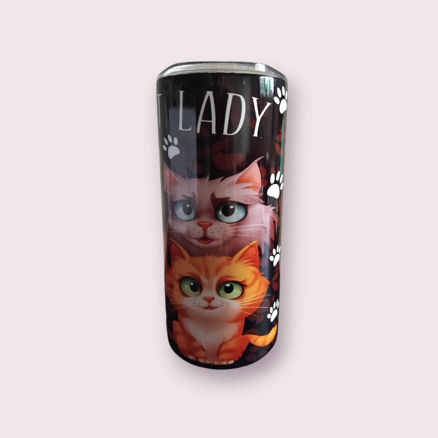 Crazy cat lady 15oz hot cold Tumbler - Wilde Gifts 