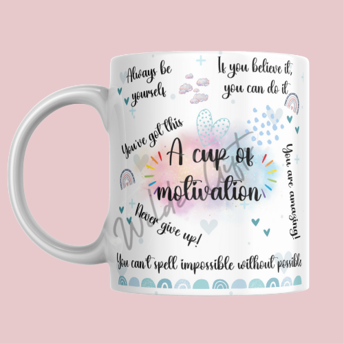 Cup of Motivation 11oz Mug - Wilde Gifts 