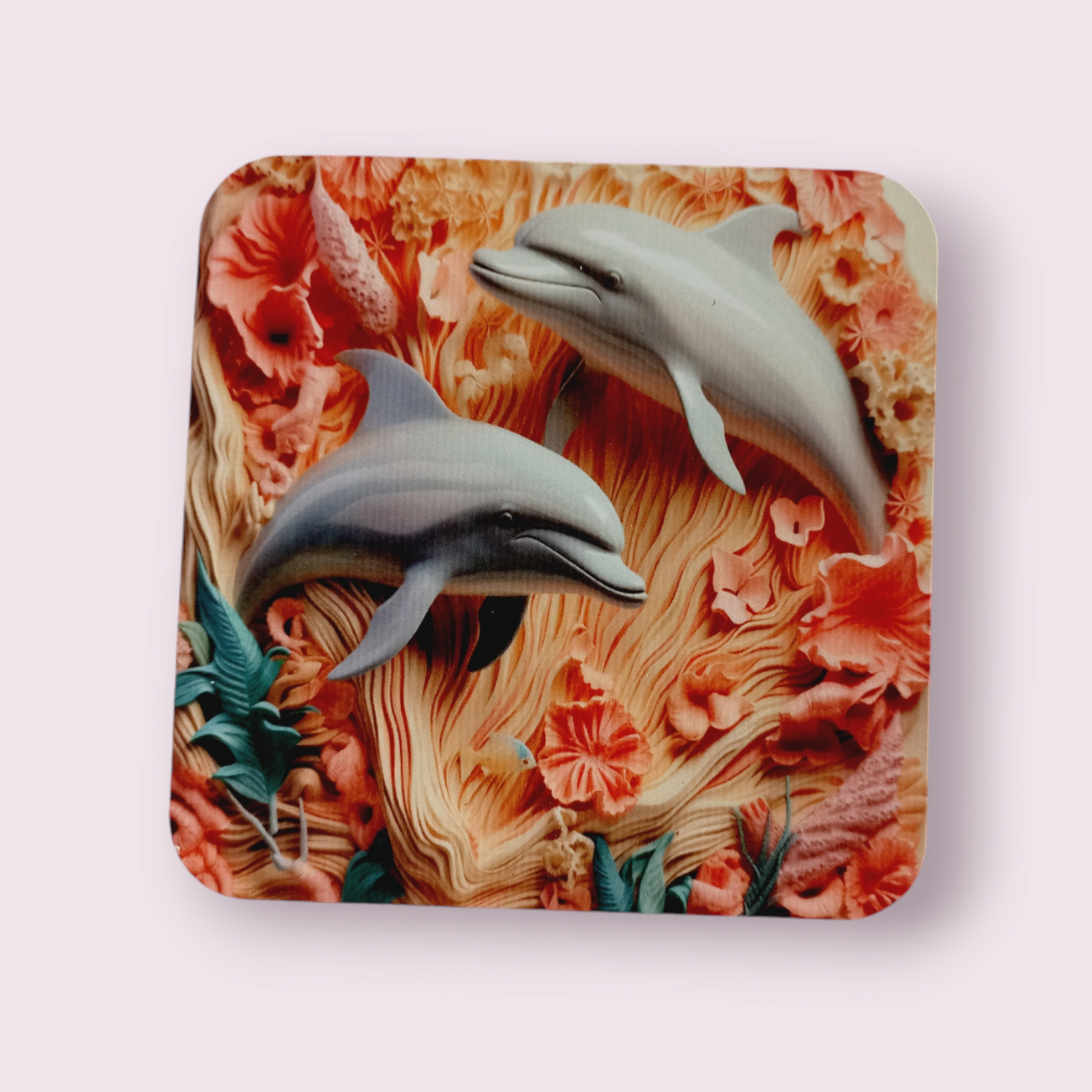 Dolphin coaster - Wilde Gifts 