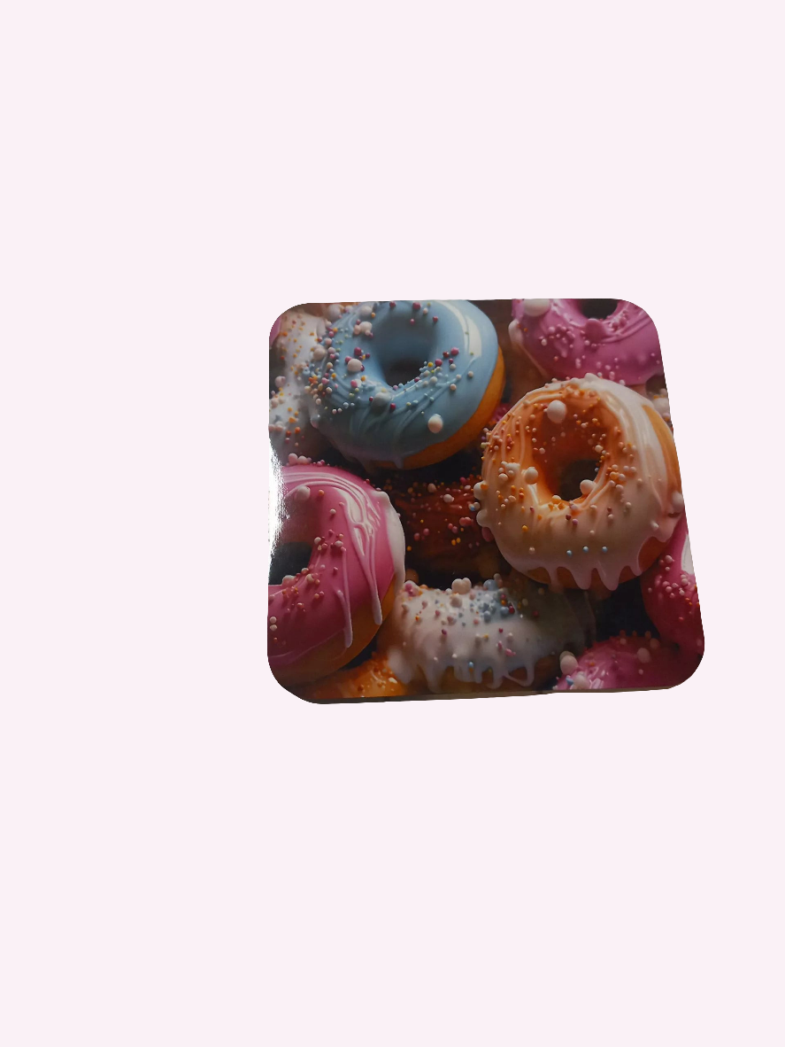 Doughnut coaster - Wilde Gifts 