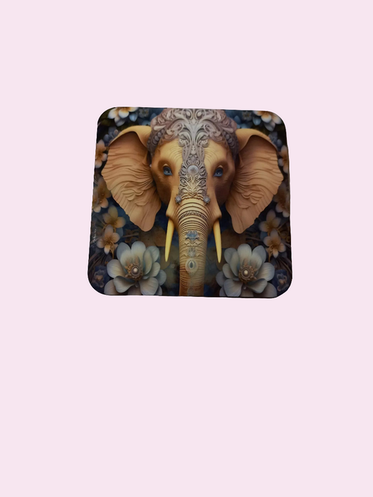 Elephant coaster - Wilde Gifts 