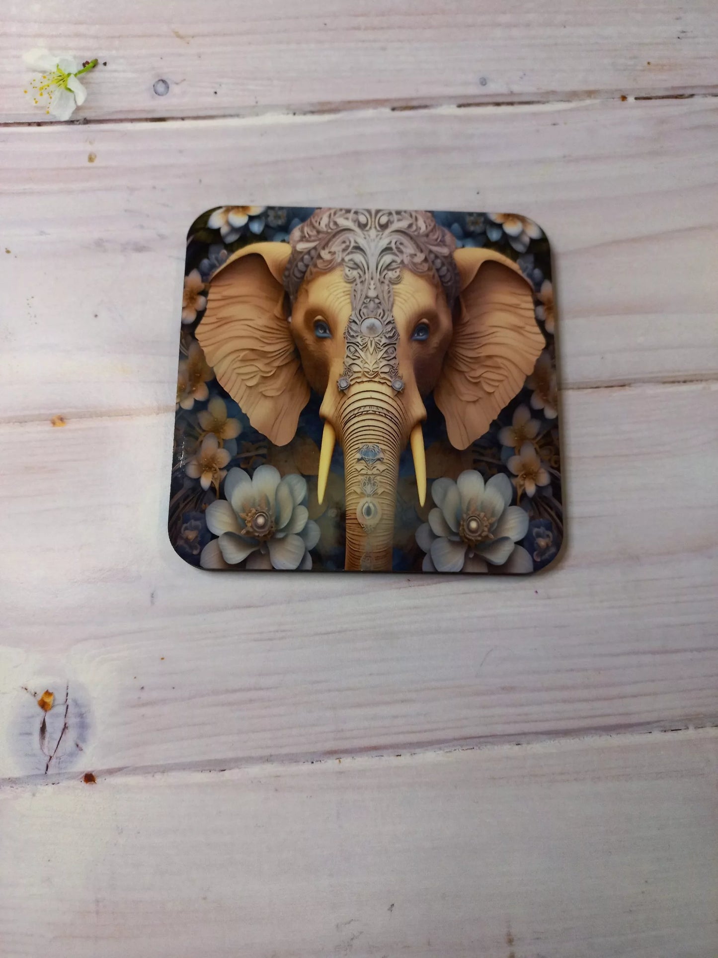 Elephant coaster - Wilde Gifts 