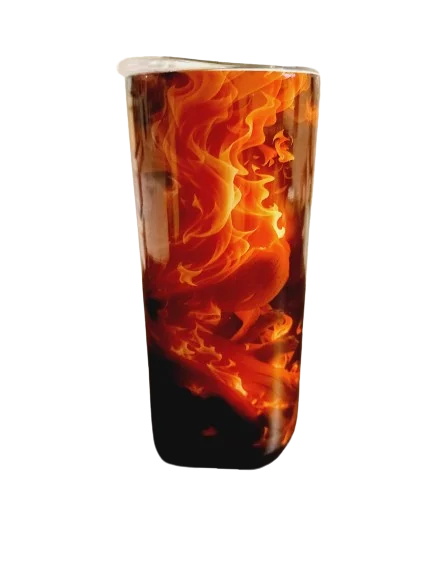 Fire Effect 15oz Tumbler - Wilde Gifts Tumblers