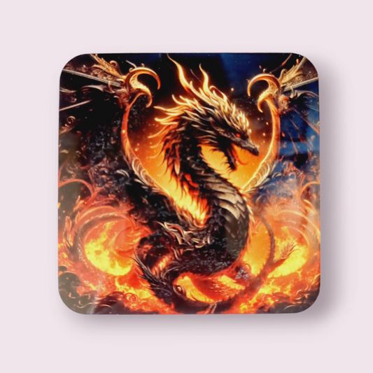 Fire dragon Coaster - Wilde Gifts 