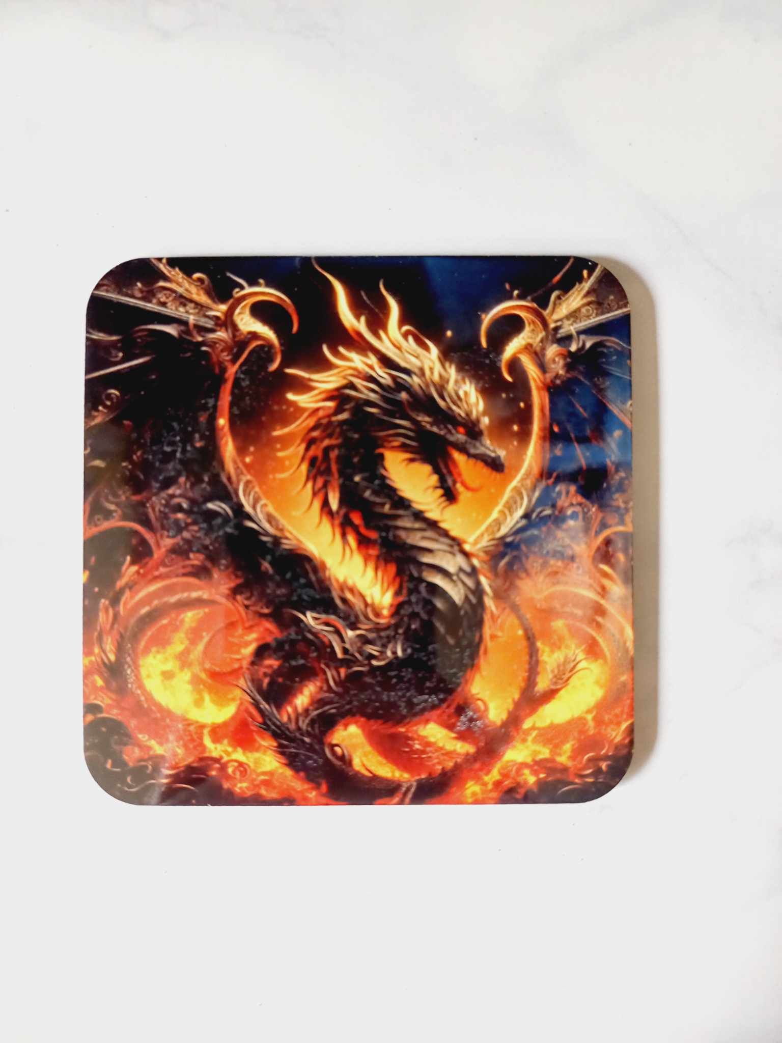 Fire dragon Coaster - Wilde Gifts 