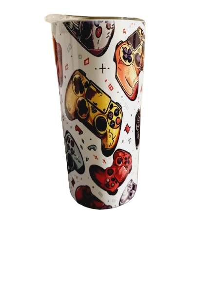 Game controller 15oz hot cold Tumbler - Wilde Gifts 