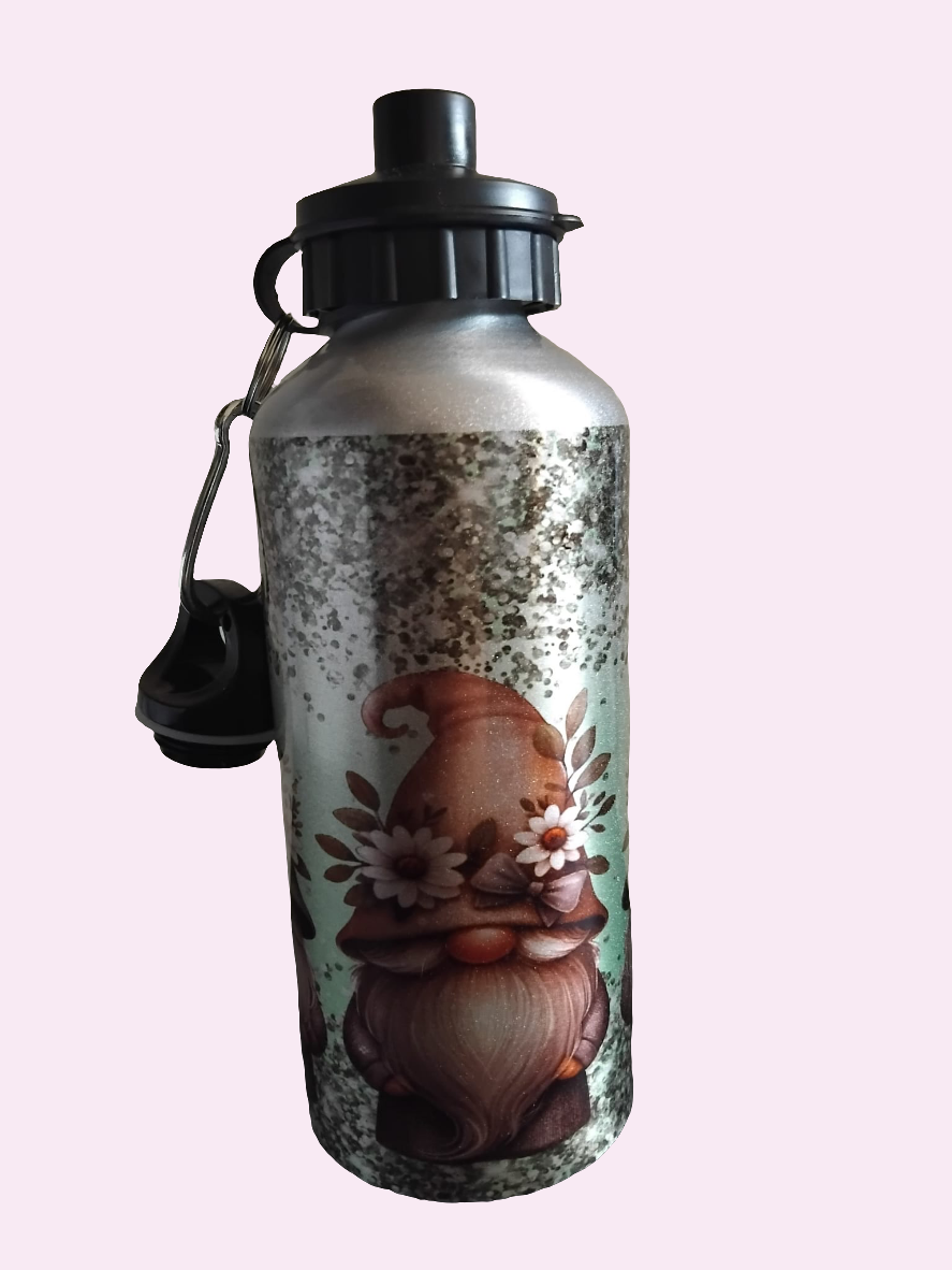 Green Gnomes 600ml Water Bottle - Wilde Gifts 