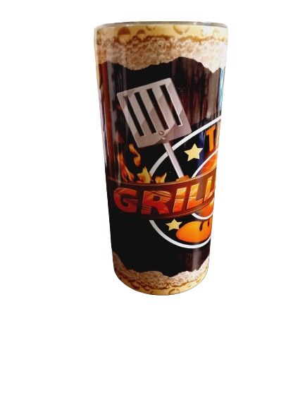 Grillfather 15oz hot cold Tumbler - Wilde Gifts 