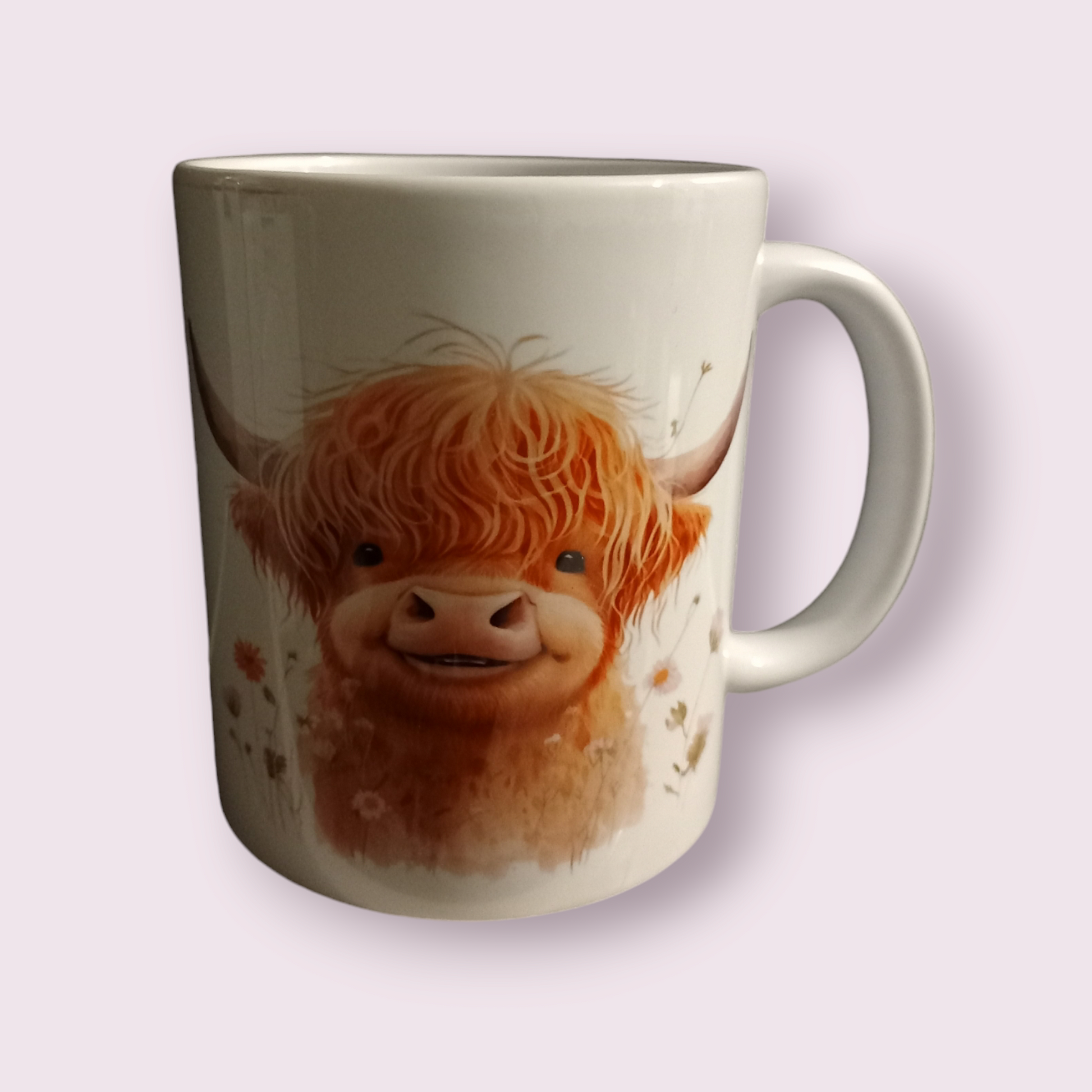 Happy highland cow 11oz mug - Wilde Gifts 