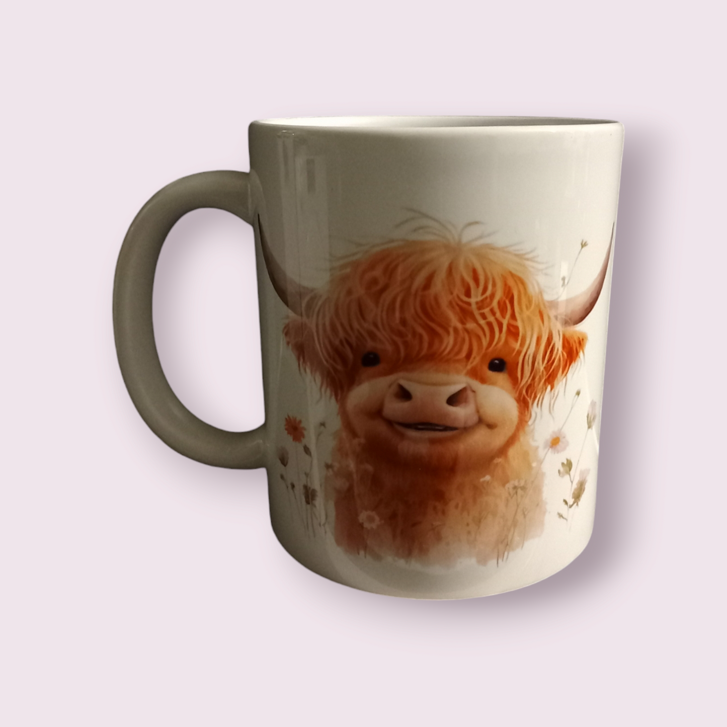 Happy highland cow 11oz mug - Wilde Gifts 