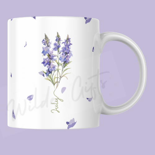 July Birthflower 11oz Mug - Wilde Gifts 