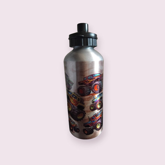 Monster Truck 600ml Water Bottle - Wilde Gifts Water Bottle