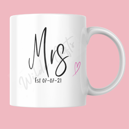 Mrs 11oz Mug - Wilde Gifts 