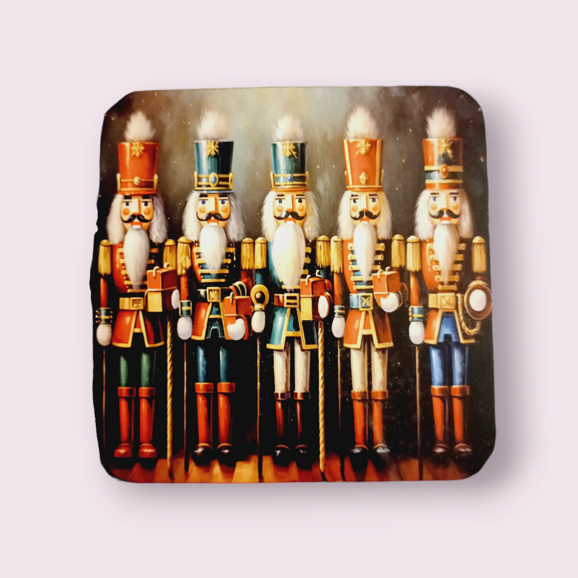 Nutcracker design coaster - Wilde Gifts 