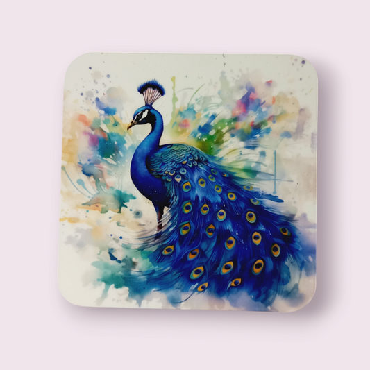 Peacock coaster - Wilde Gifts 