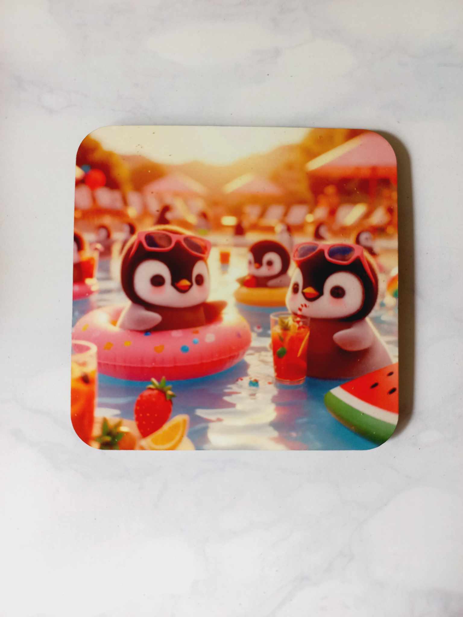 Penguin Coaster - Wilde Gifts 