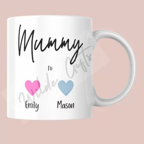 Personalised Mummy 11oz Mug - Wilde Gifts 