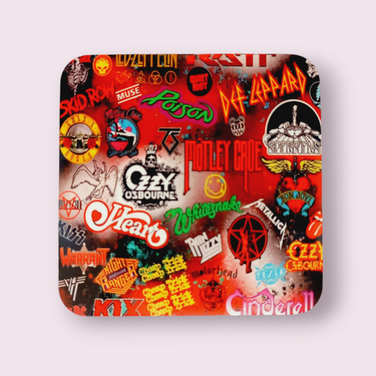 Rock band Coaster - Wilde Gifts 