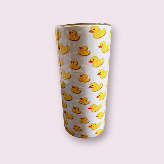 Rubber duck 15oz hot cold Tumbler - Wilde Gifts 