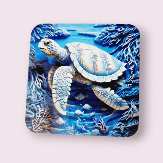 Sea turtle coaster - Wilde Gifts 