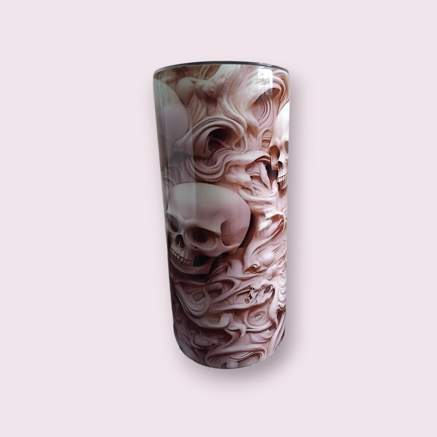 Skull 15oz hot cold Tumbler - Wilde Gifts 