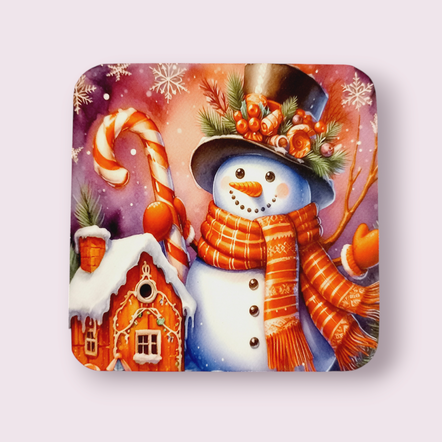 Snowman coaster - Wilde Gifts 