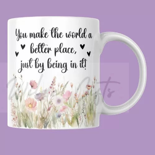 The World A Better Place 11oz Mug - Wilde Gifts 