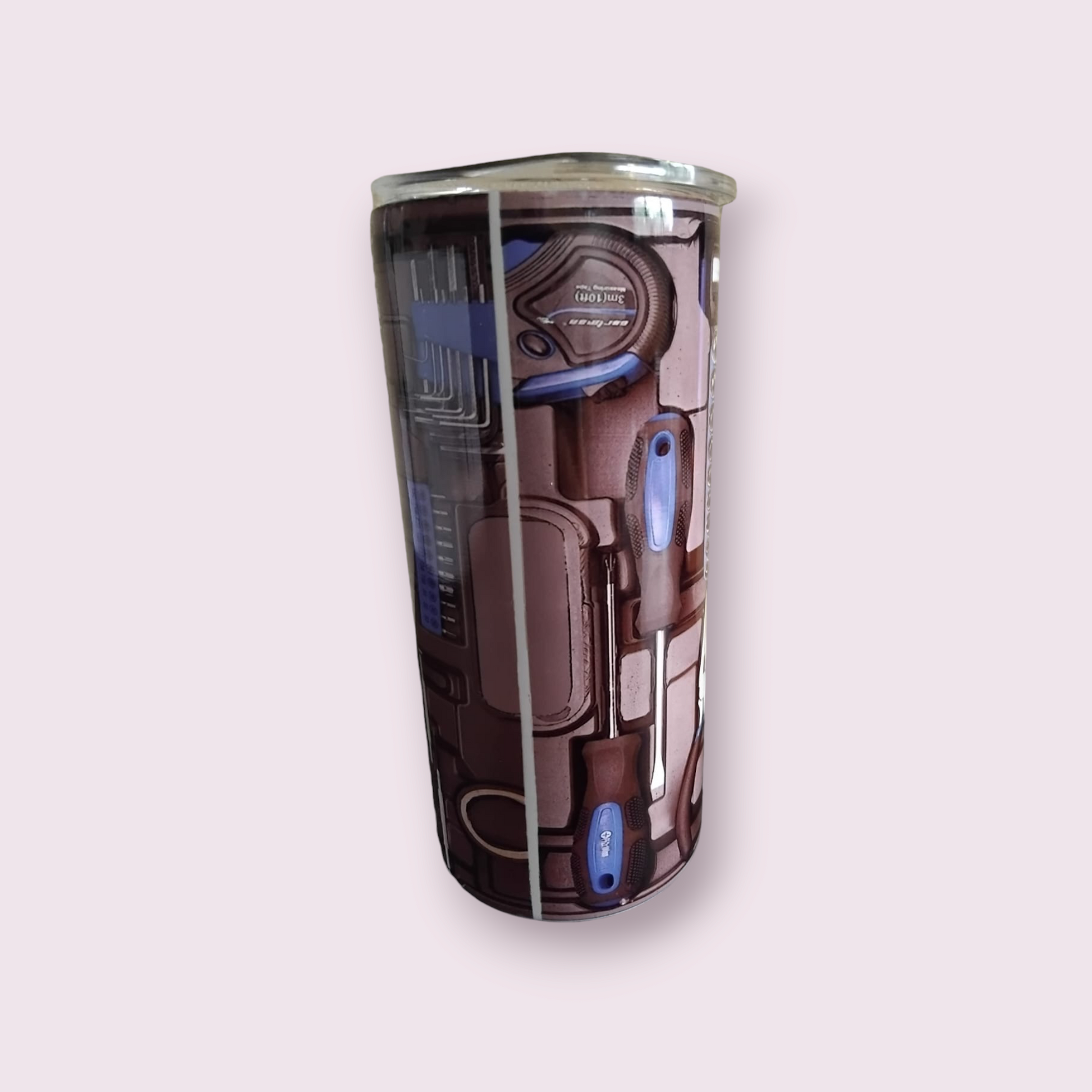 Toolbox design 15oz hot cold Tumbler - Wilde Gifts 