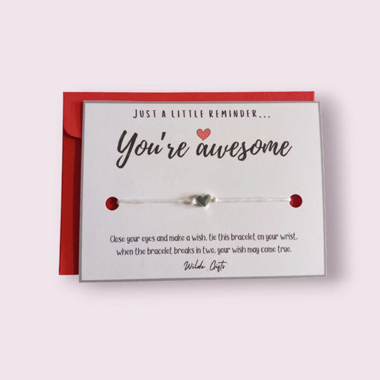 You're awesome wish bracelet (wb1219)